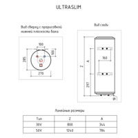 Накопительный водонагреватель Thermex IU 50 V-1