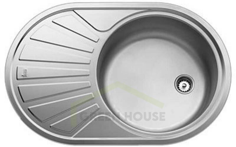 Кухонная мойка Teka ТЕКА DR 77 1C 1E MTX из нержавеющей стали 40127303