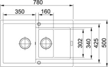 Кухонная мойка Franke MRG 651-78 белая 114.0198.336-1