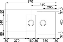 Кухонная мойка Franke MRG 651 белая 114.0201.289-1
