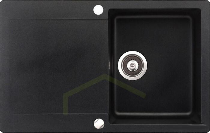 Кухонная мойка Teka Мойка из тегранита CLIVO 45 B-TQ оникс 40148000