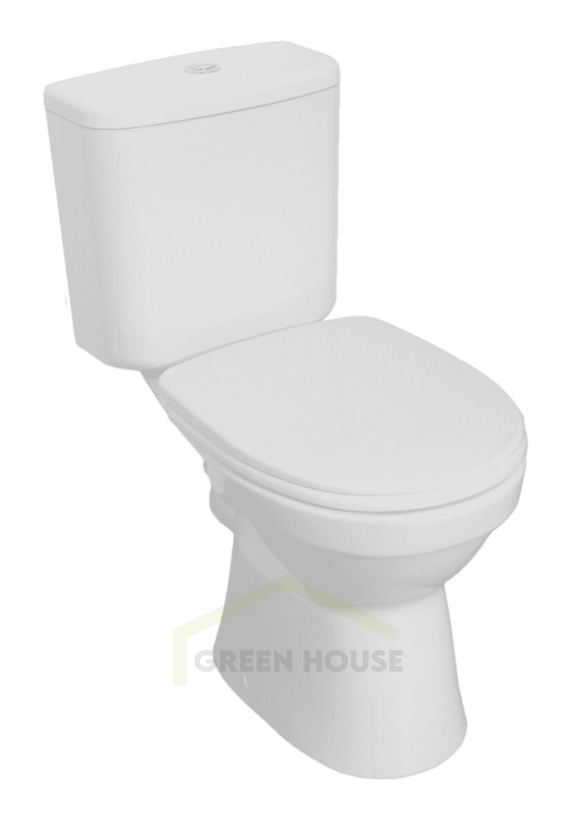 Унитаз-компакт Vitra Norm Fit с функцией биде, сиденье термопласт с микролифтом 9844B099-7203
