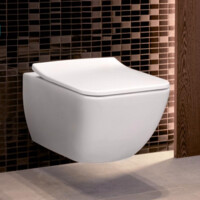 Унитаз подвесной Villeroy & Boch Venticello с сиденьем "микролифт" 4611RS01-3