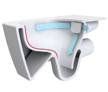 Унитаз подвесной Vitra V-Care Comfort 5674B003-6194-3