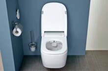 Унитаз подвесной Vitra V-Care Comfort 5674B003-6194-6
