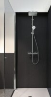 Душевая система Hansgrohe Crometta Е 240 1jet Showerpipe с термостатом 27271000-2