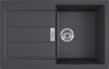 Мойка из искусственного камня Franke S2D 611-78 оникс 143.0618.368-0
