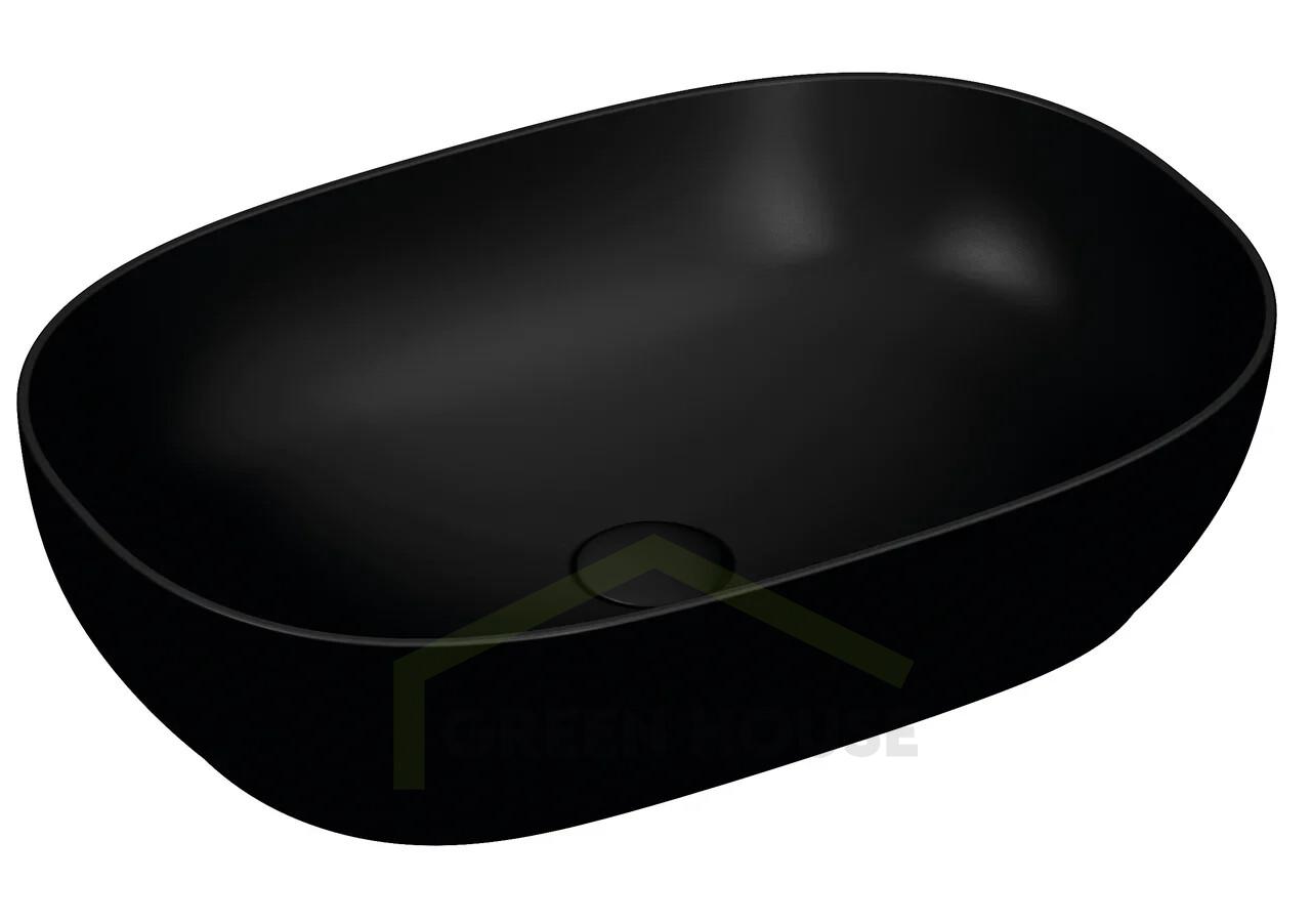 Умывальник Vitra OutlinE 59 см матовый черный 5995B483-0016