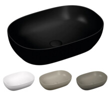 Умывальник Vitra OutlinE 59 см матовый черный 5995B483-0016-4