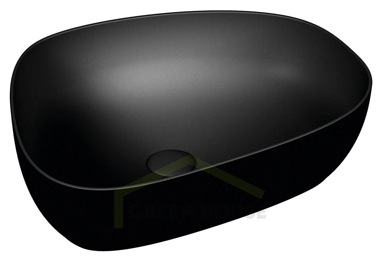 Умывальник Vitra Outline 56 см матовый черный 5991B483-0016