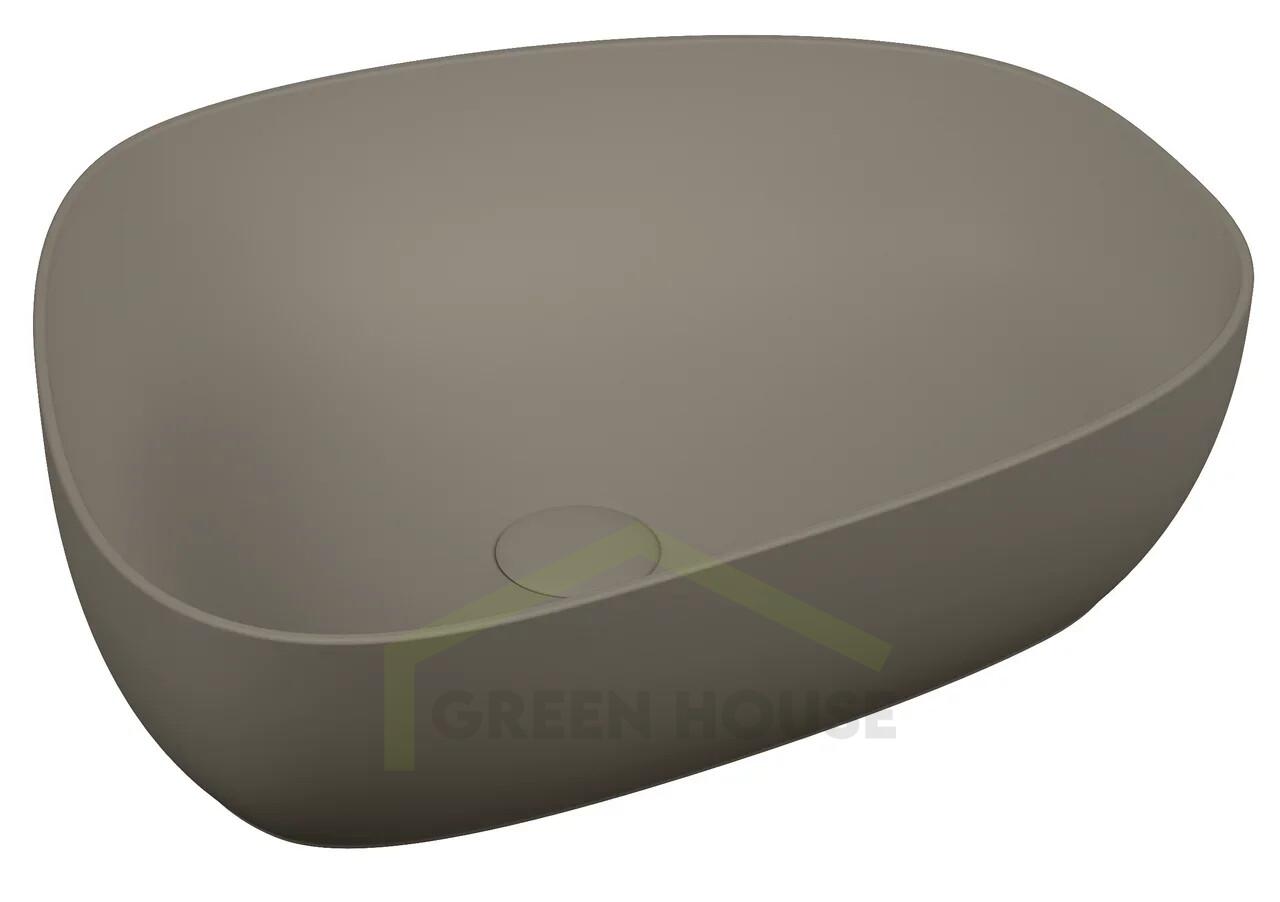 Умывальник Vitra Outline 56 см темно-серый матовый 5991B450-0016