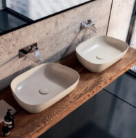 Умывальник Vitra Outline 63 см цвет таупе 5993B420-0016-2