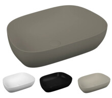 Умывальник Vitra Outline Bowl 63 см серый 5993B450-0016-4