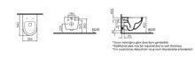 Унитаз подвесной Vitra Sento матовый минк 7748B050-0101-1