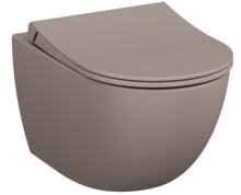 Унитаз подвесной Vitra Sento матовый минк 7748B050-0101-0