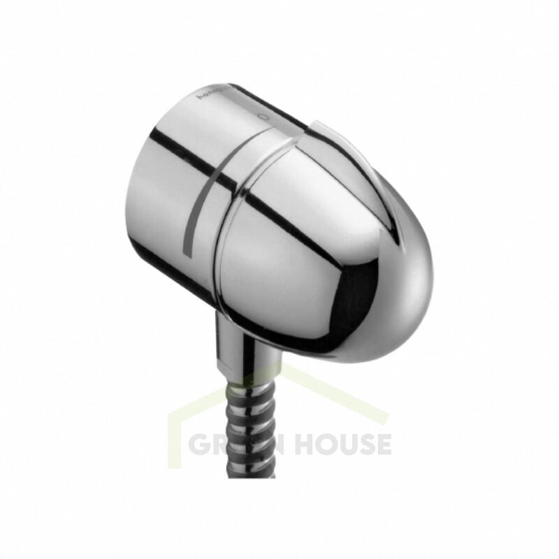 Подключение душевого шланга Hansgrohe Fixfit Stop 27452000