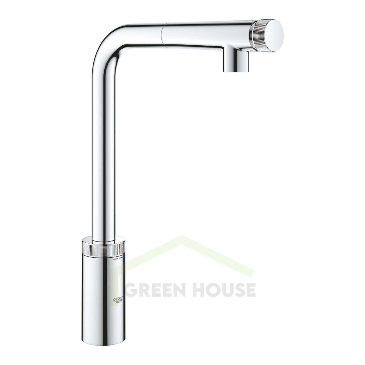 Смеситель для кухни Grohe Minta SmartControl с выдвижным изливом 31613000