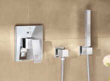 Смеситель скрытого монтажа Grohe Eurocube с переключателем на 2 положения 24062000-4