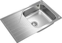 Кухонная мойка Teka UNIVERSE 50 T-XP 1B 1D MAX MCTXT 115110030-1