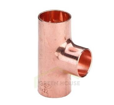 Тройник Viega 28x15x28, соединение под пайку 101619
