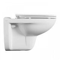Комплект Vitra Norm Fit L-box с унитазом, с сиденьем микролифт и клавишей смыва, хром 9773B099-7207-3
