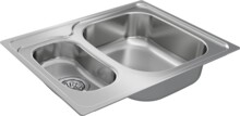 Кухонная мойка Teka UNIVERSE 60 T-XP 1 1/2 B POLISHED 115070001-0