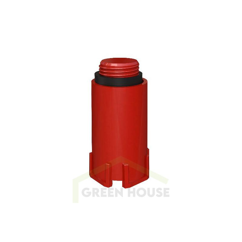 Заглушка для водной розетки Bonomini 1/2" красная 9888PP12B6