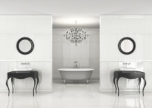 Керамическая плитка Roca CARRARA BL R 30X90,2, м2 FTEC1AW011-1