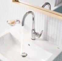 Смеситель для умывальника Grohe 1/2" L-Size BauLoop 23763001-5