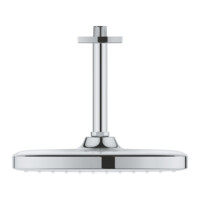 Верхний душ Grohe Tempesta 250 Cube с потолочным душевым кронштейном 26683000-3