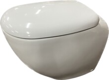 Унитаз приставной Kolo Ego Reflex с сиденьем soft-close K13000900+K10112000-1