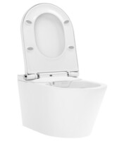 Унитаз подвесной Lavinia Boho Smart V-Clean с сиденьем "микролифт" 3359102R-3