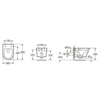 Комплект 2 в 1 Lavinia Boho Biore Rimless 21010006-4
