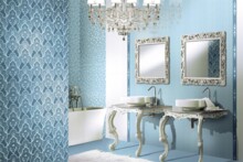 Декор Naxos Ceramica KILIM LISTELLO JOIN AZZURRO 4х65, шт 42084-1