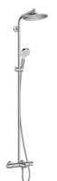 Душевая система Hansgrohe Crometta S 240 Showerpipe с термостатом 27320000-0