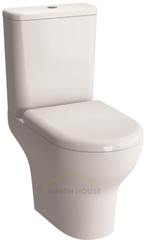Унитаз-компакт Vitra Zentrum Rim-ex с сиденьем "микролифт" 9824B003-7207