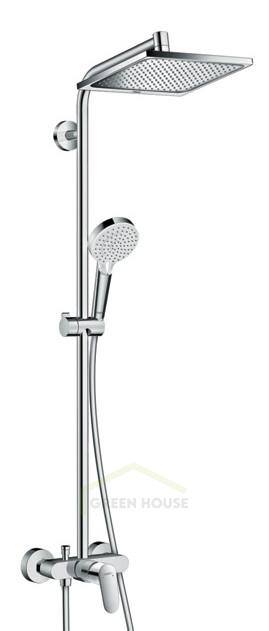Душевая система Hansgrohe Crometta E 240 1jet Showerpipe 27284000