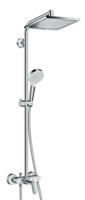Душевая система Hansgrohe Crometta E 240 1jet Showerpipe 27284000-0