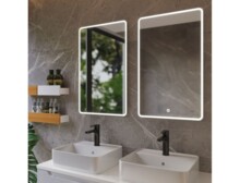 Зеркало Dreja Point 60х80 см сенсорный выключатель, LED-подсветка 99.9027-2