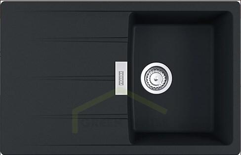 Мойка из искусственного камня Franke CNG 611/211-78 черный матовый 114.0639.684