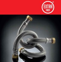 Подводка для воды Tucai TAQ EXTRA TWIST 3/4 гайка-гайка 35 см (для сантехники) 204702-3