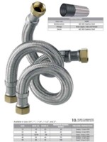 Подводка для воды Tucai TAQ EXTRA TWIST 3/4 гайка-гайка 35 см (для сантехники) 204702-2