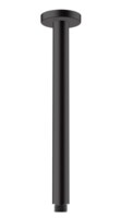 Душевой кронштейн Hansgrohe Vernis Bl 300 мм матовый черный 27805670-0