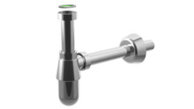 Сифон для умывальника Bonomini 1 1/4" 32х250 хром. без выпуска 0570EC25K7-0