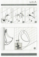 Писсуар Vitra Arkitekt с сист. смыва, пит. 6В 4106B003-5597-7