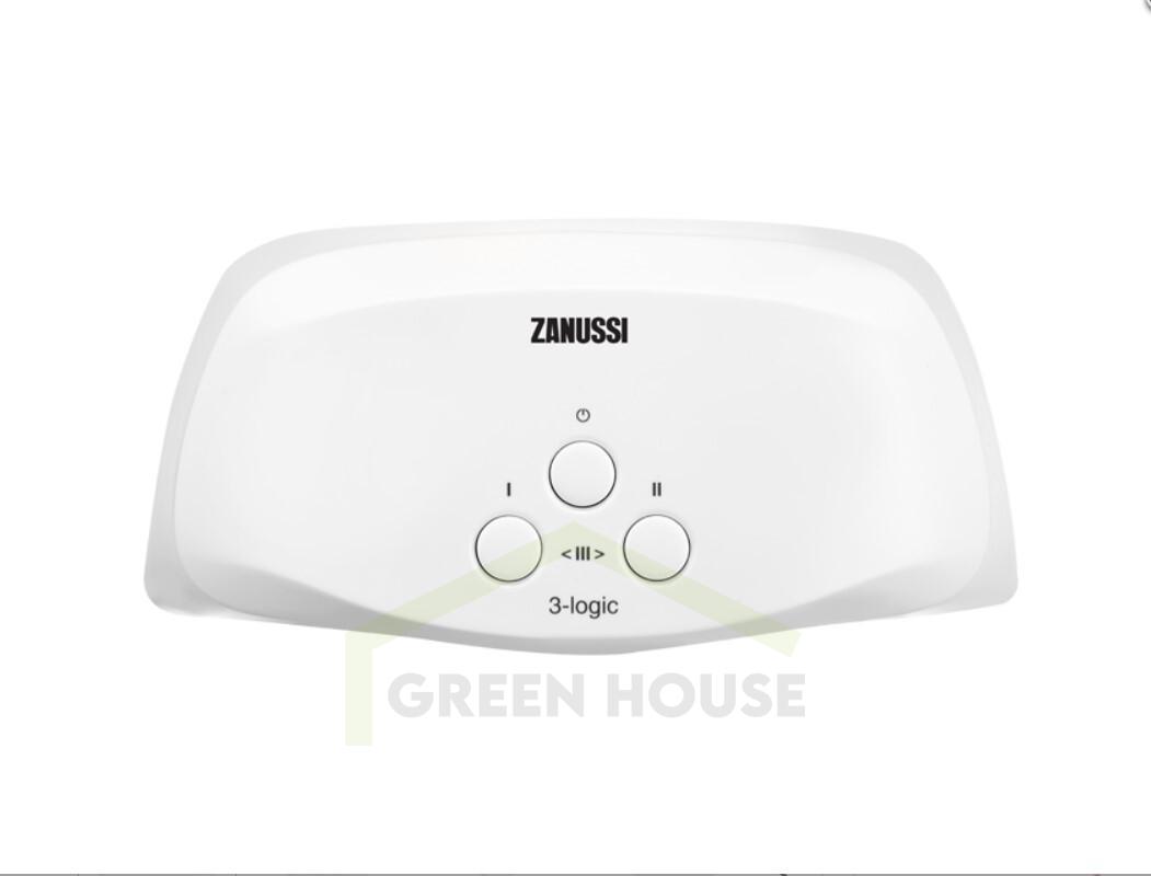Проточный водонагреватель Zanussi 3-logic 5,5 TS (душ+кран) НС-1064836