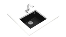 Мойка из искусственного камня Teka SQUARE 50.40 TG черный 115230020-1