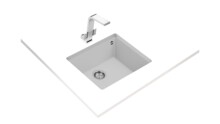 Мойка из искусственного камня Teka SQUARE 50.40 TG арктический белый 115230024-1