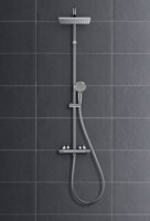 Душевая система Hansgrohe Vernis Sh Showerpipe 230 1jet матовый черный 26286670-5