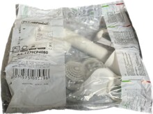 Сифон для мойки Bonomini 1 1/2" 40х230 с выпуском пластм. 1279CP40B-2